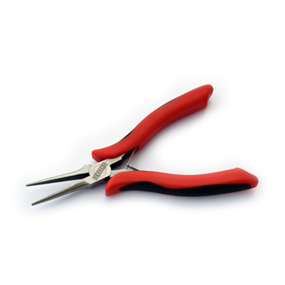 Brixgo Ghana  - Electronic Pointed Flat Needle Nose Pliers - Pvc Insulated Handle - 150 mm - 3555140150