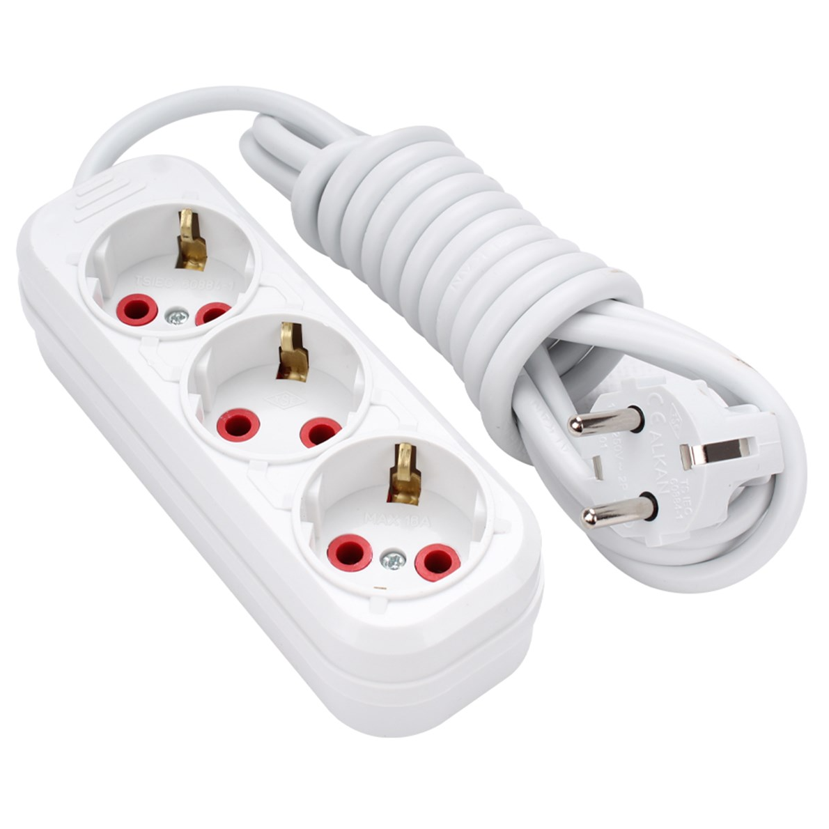 Brixgo Peru  - 3 Way Grounded Group Socket 5Mt 