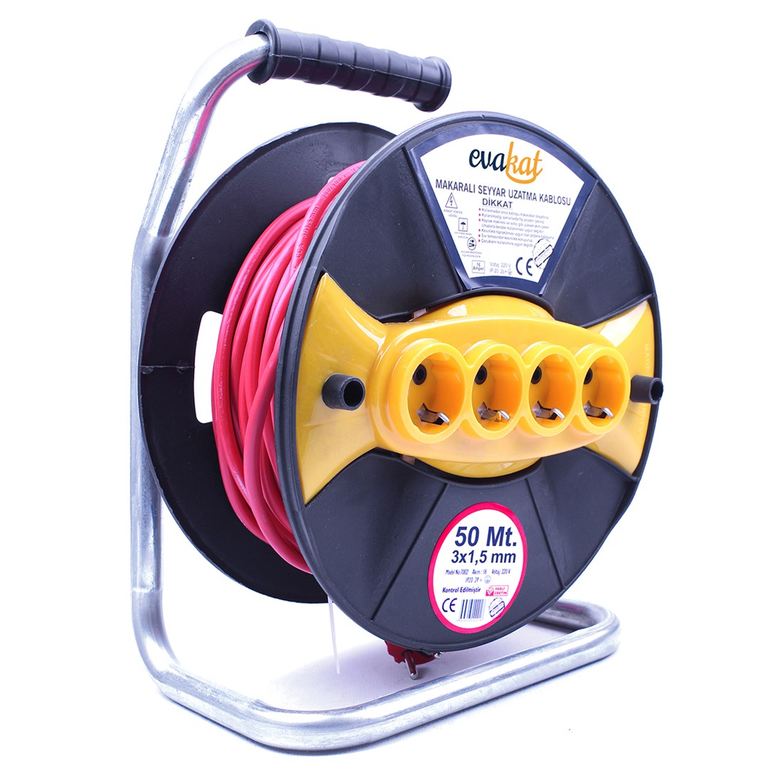 Brixgo Norfolk Island  - 3x1.5 50mt Certified Roller Extension Cable