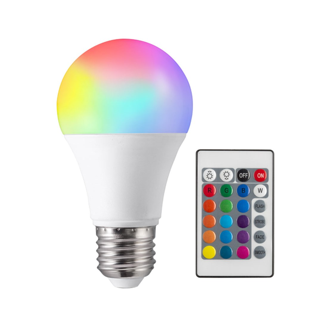 Brixgo Saint Kitts And Nevis  - 9W RGB Bulb Operated