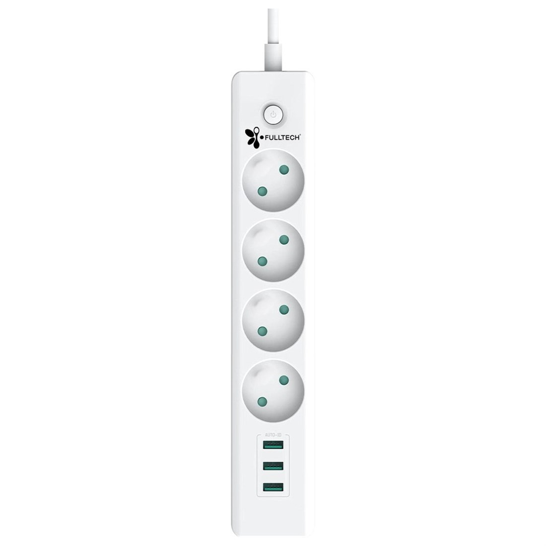 Brixgo Reunion  -  4 Way Usb Current Protected Socket 