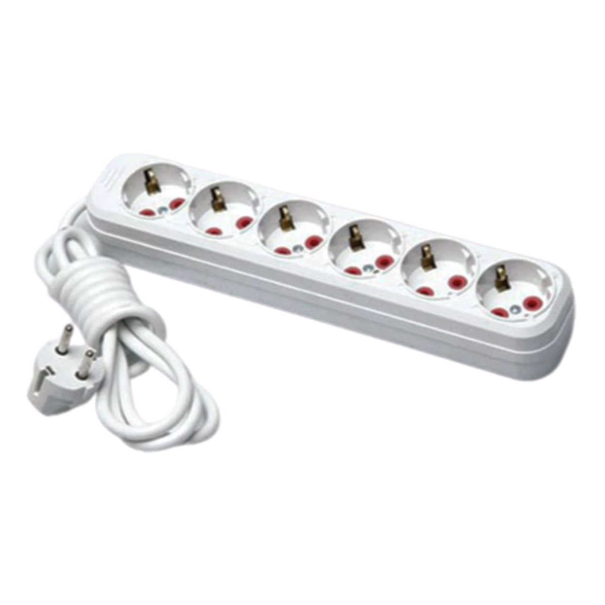 Brixgo Peru  -  6 Way Grounded Group Socket 2Mt 