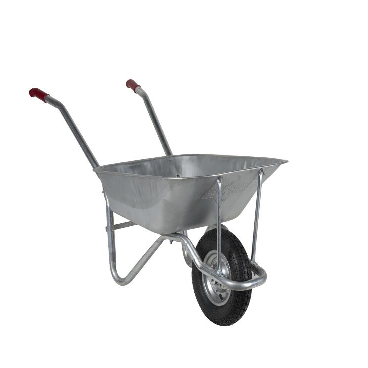 Brixgo Guadeloupe  -  Mini Sheet Metal Wheelbarrow - PVC Filling Wheel