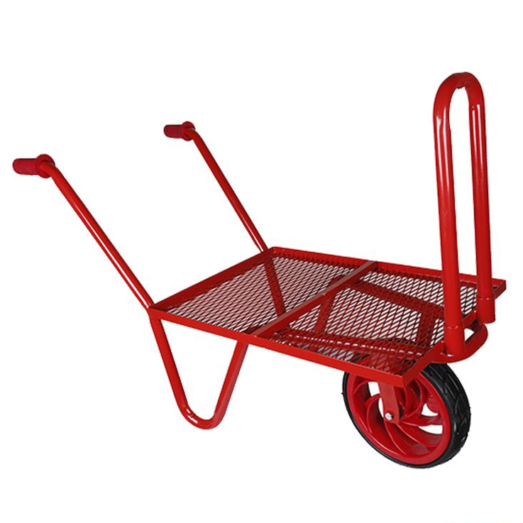 Brixgo Malaysia  - Greenhouse Cargo Handling Wheelbarrow - Plastic Rim And Rubber Wheel With Grate