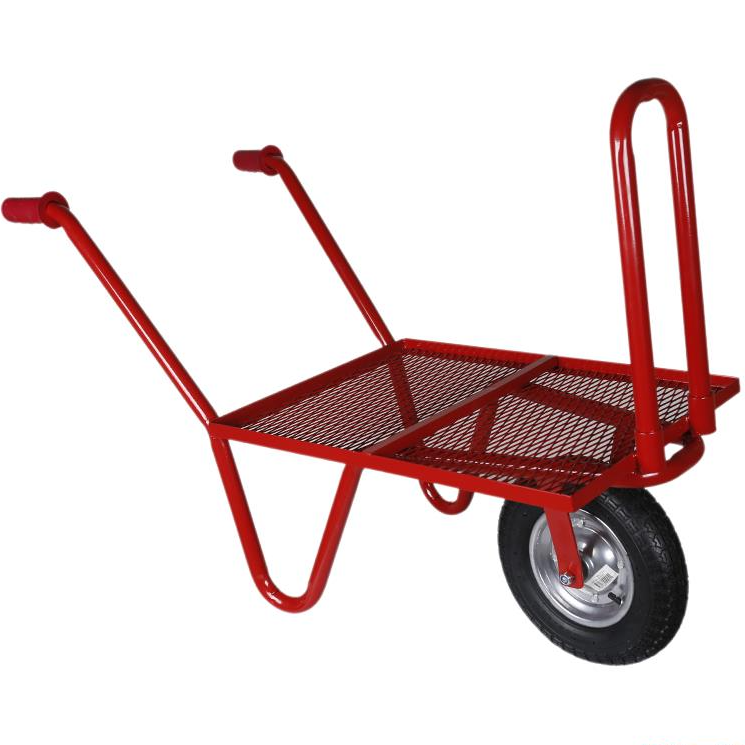 Brixgo Monaco  - Greenhouse Cargo Handling Wheelbarrow - Pneumatic Wheel With Grate