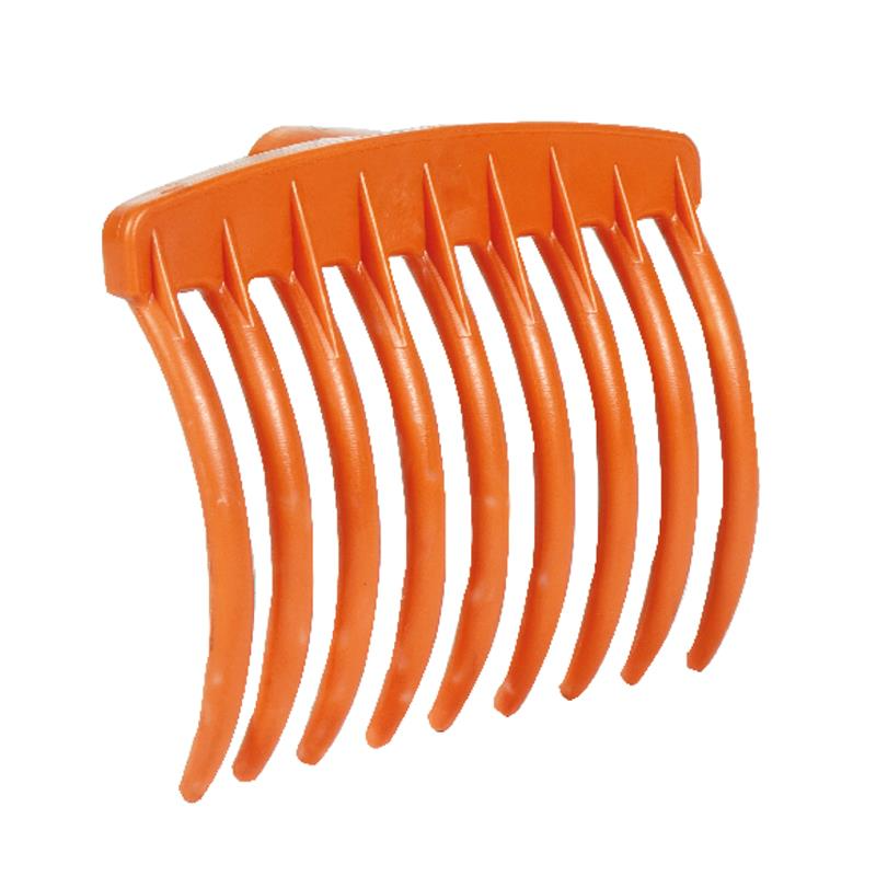 Brixgo Guinea  - Plastic Olive Rake With 7 Teeth