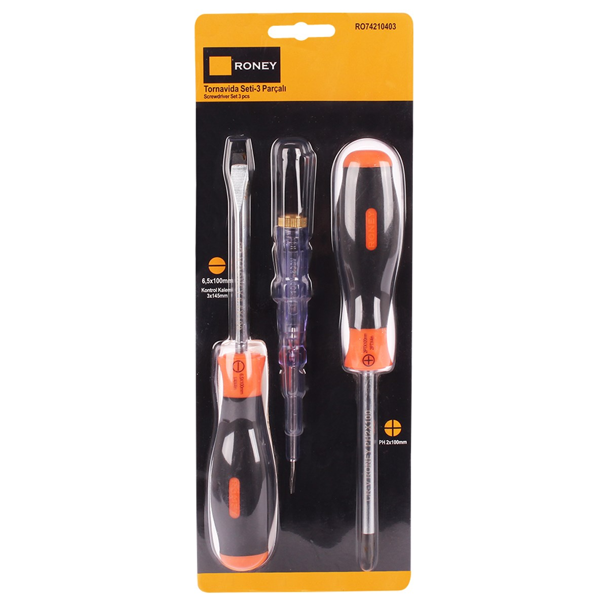 Brixgo Belize  - Screwdriver Set 3 Pcs