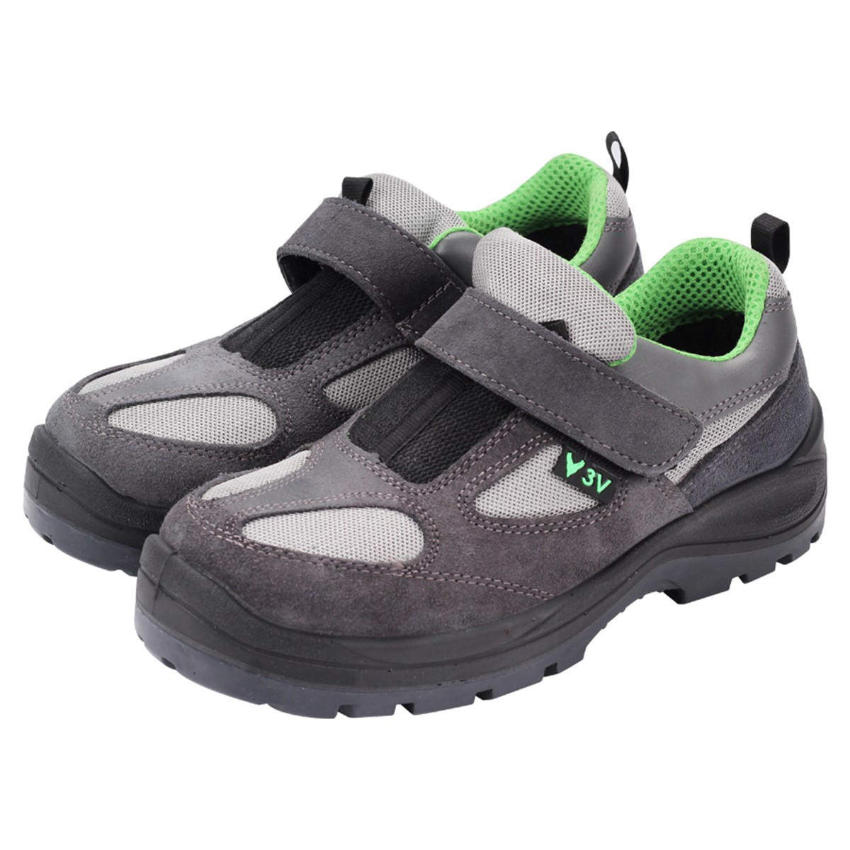 Brixgo Cambodia  - Suede Taped Summer Work Shoes No:45